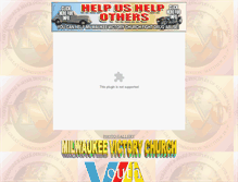Tablet Screenshot of milwaukeevictorychurch.org